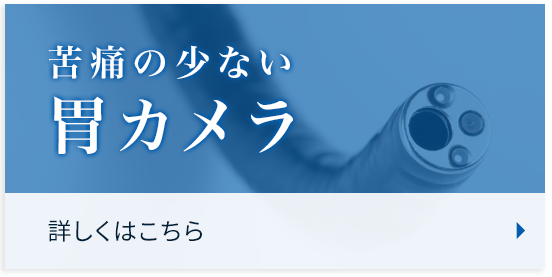 苦痛の少ない胃カメラ